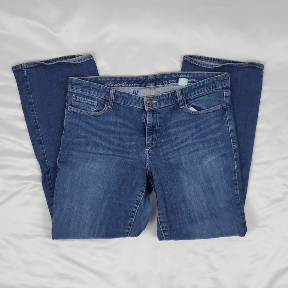 Eddie Bauer Curvy Bootcut Jeans Size 16